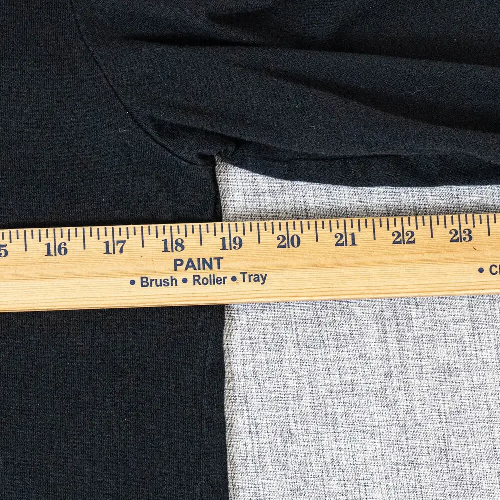 McQ Alexander McQueen Long Sleeve T-Shirt in Black Size Medium